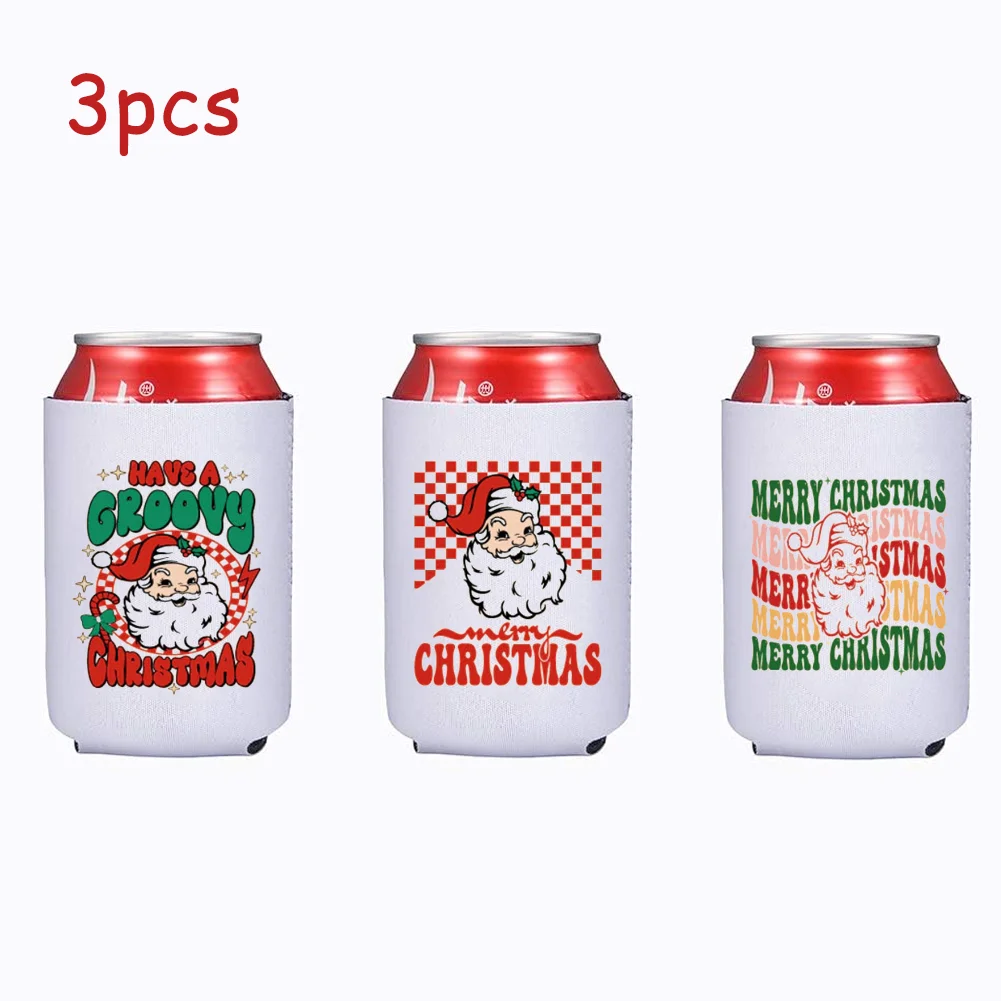 

christmas party Can Cooler Snowman Santa Claus Party Favor Christmas Stocking Stuffer Host Gift Winter holiday home decoration