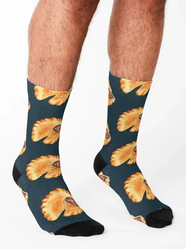 Empanada Socks Run shoes golf floral Socks For Women Men's