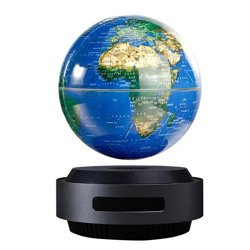 Intelligent upgraded version of magnetic levitation automatic lifting moon light black technology trend goods home ornaments