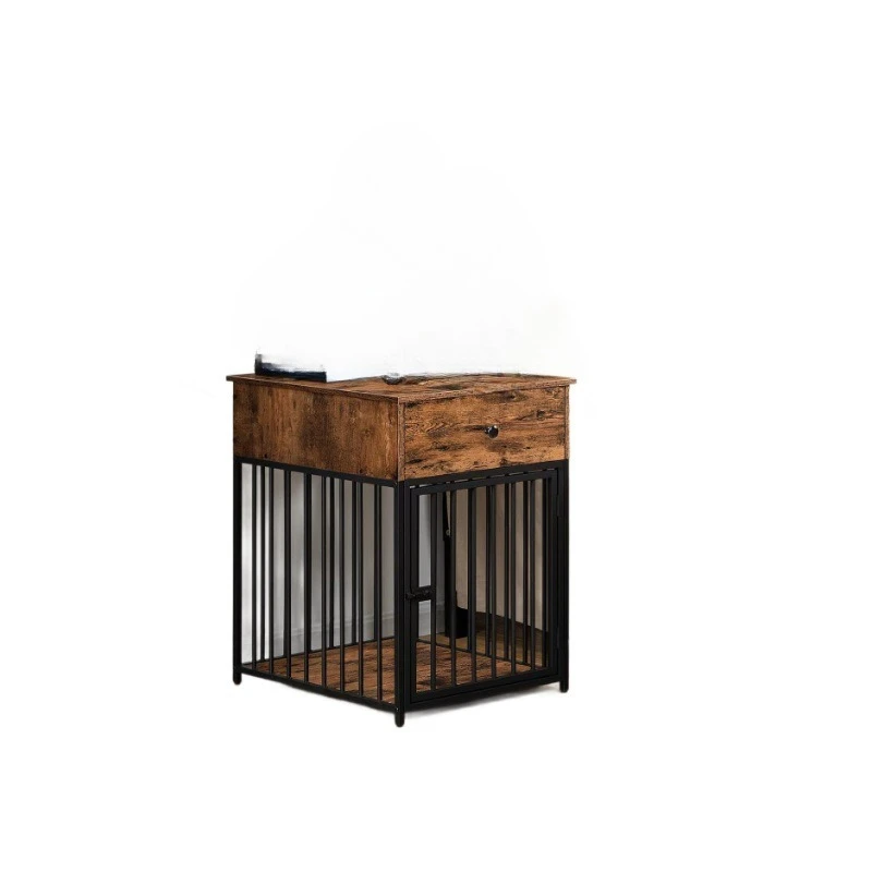 Indoor Wooden Dog Cage Household Small Dog Fence Simple and Durable Pets