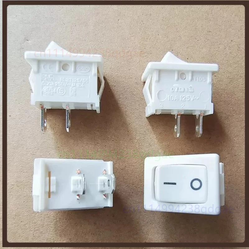 1PCS For RLEIL RL3 Rocker Switch 2Pin 2Position 6A250VAC Power Toggle Switch 15*21MM Panel Cutout*