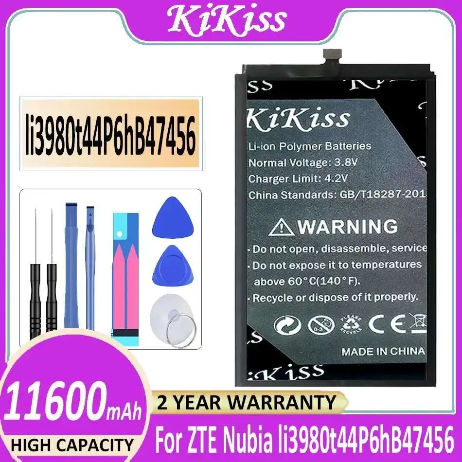 

11600Mah For Zte Nubia Li3980t44p6hb47456 Tablet Battery High Compatibility Environmentally Friendly