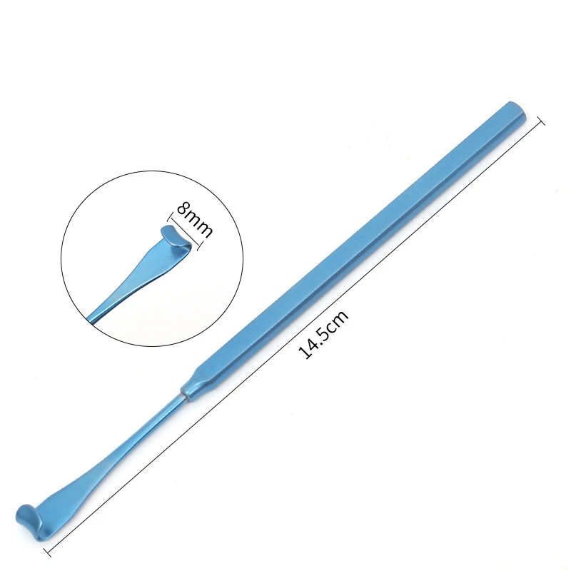 Hak do podnoszenia powiek z tytanu, narzędzie kosmetyczne, retraktory powiekowe DESMARRES, instrumenty okulistyczne