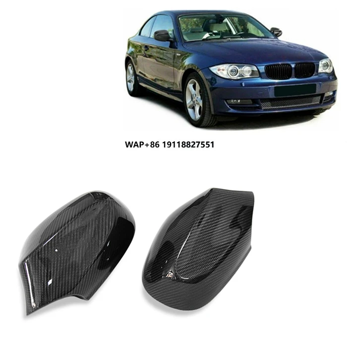 

Накладка на боковое зеркало из карбона для BMW 1 серии E87 E88 E82 E81 2010-2011