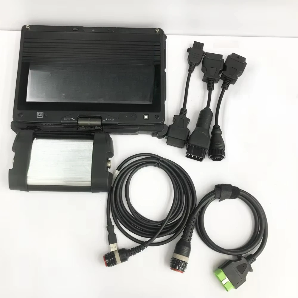 V110 Tablet Laptop Tech Tool PTT for Vcads- Dev2 Programming Parameter Chassis Id VOCOM 88890300 Vocom2 88890400 Diagnostic Tool