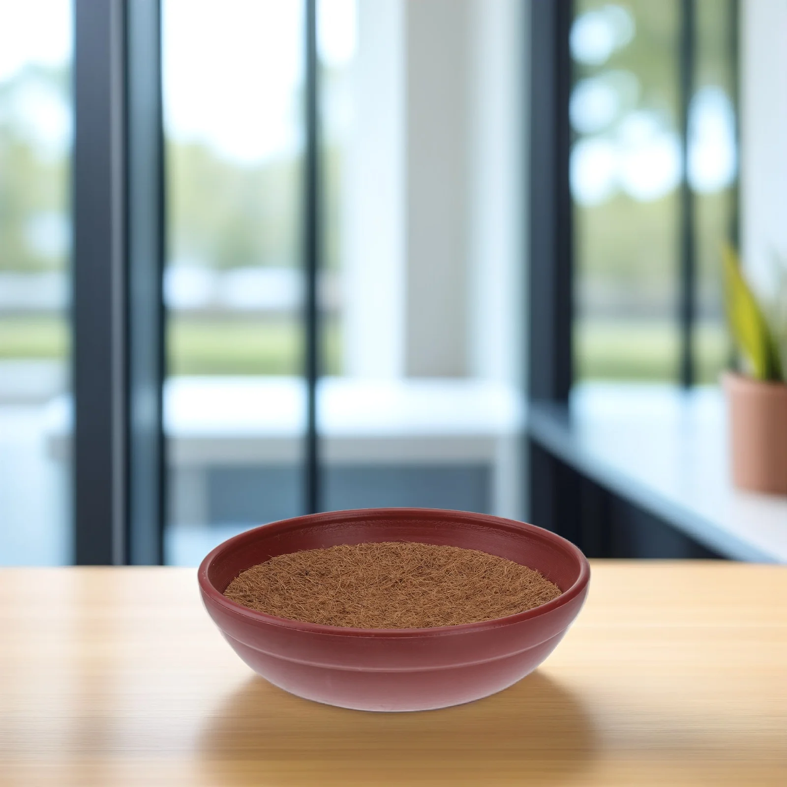 

3Sets Natural Palm Pads Inside Plastic Bird Nests Egg Laying Basin for Pigeons Small Chickens Pet Nesting Accessories Set