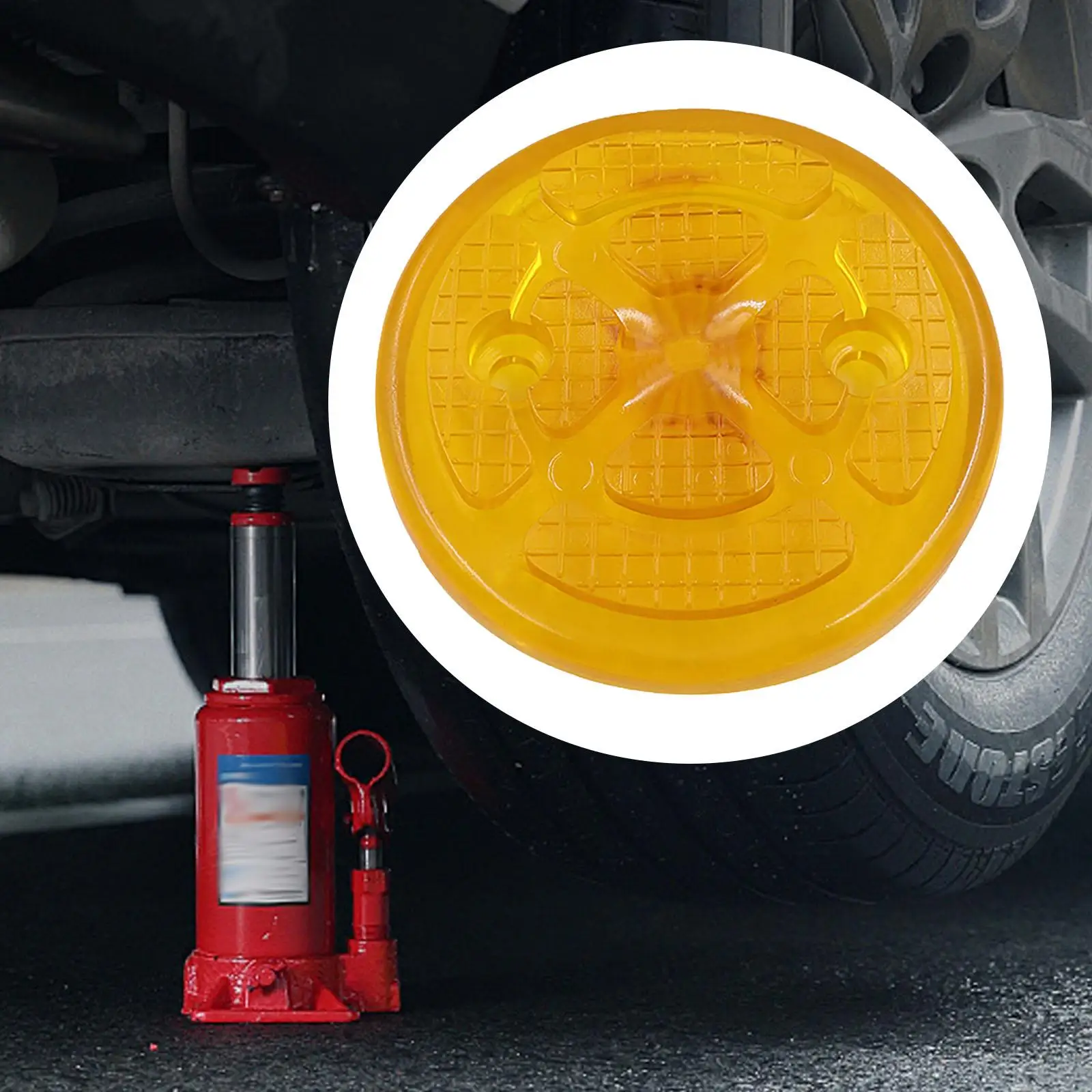 

Универсальный автомобильный домкрат, резиновая накладка, подъемный домкрат, противоскользящий инструмент, автомобильный круглый