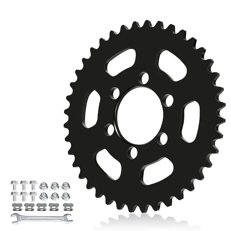 Superior-High Speed 35 Chain Sprocket 40 Tooth 37Mm Bore High Speed 35 Chain Sprocket 4 For CC100X RB100 Monster Moto MM