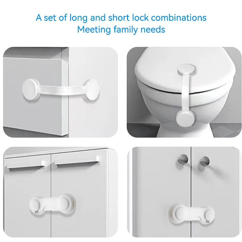 Cerraduras de gabinete de seguridad para bebés, sistema de cocina para cajones, asiento de inodoro, nevera, horno, electrodoméstico