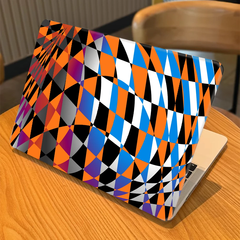 

Abstract block 3D Print Laptop Case for MacBook Pro 14 2024 Cover M4 Hard Shell for MacBook Air/Pro M2 M3 13 15 16 Max Case
