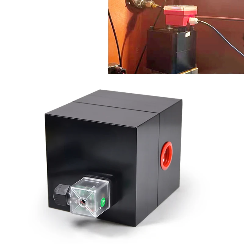 丸ギア流量計,高精度油圧オイル測定,0.04l/min,0.5-120l/min
