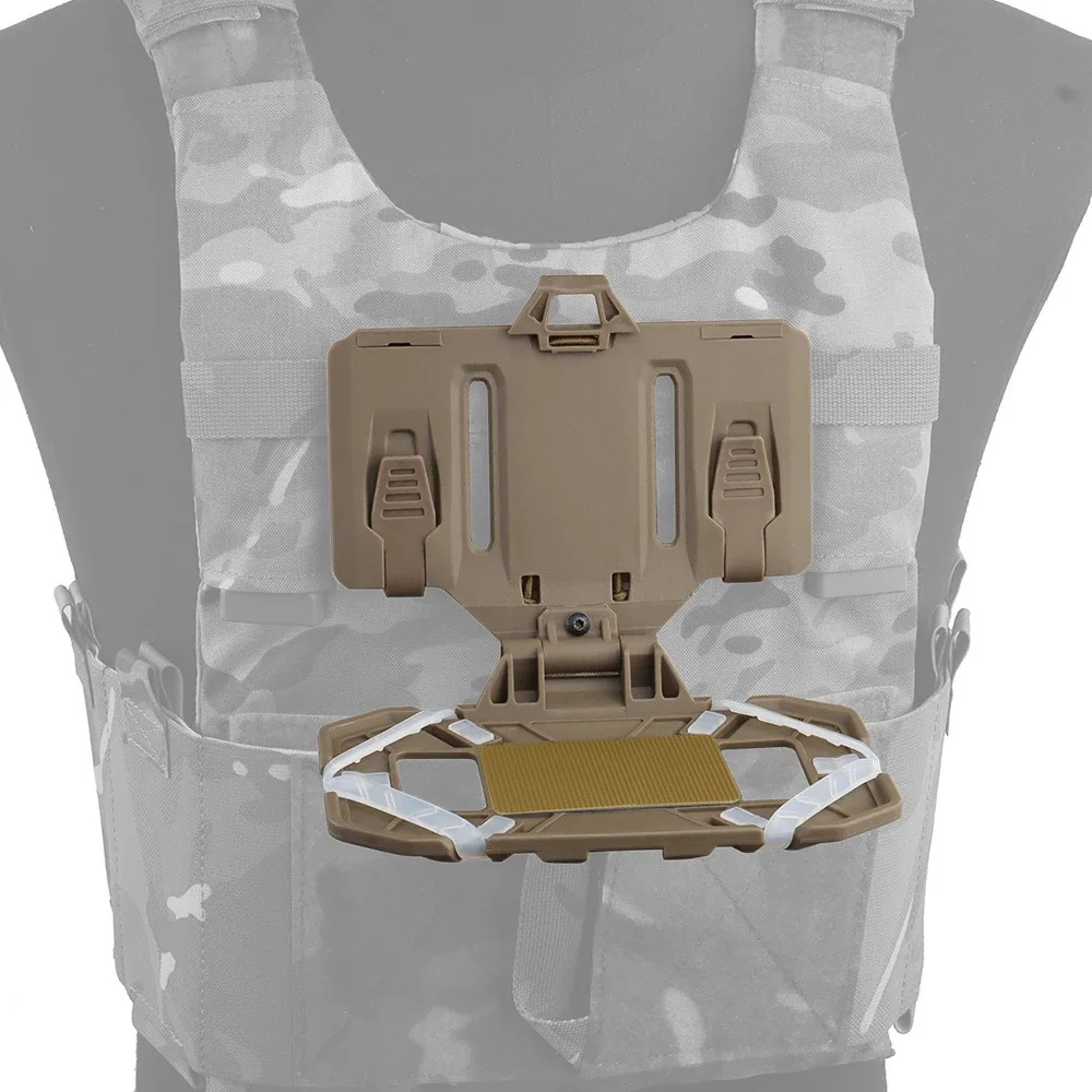 

Tactical MOLLE Folded Navigation Board Mobile Phones Navigator Holder Vest Chest Bag Admin Panel Hunting Vest iPhone Pouch