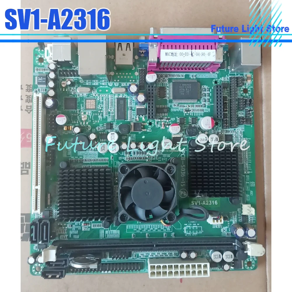 

Integrated U Desktop Computer HL Wire Cutting Motherboard DDR2 SV1-A2316 SV1-2316