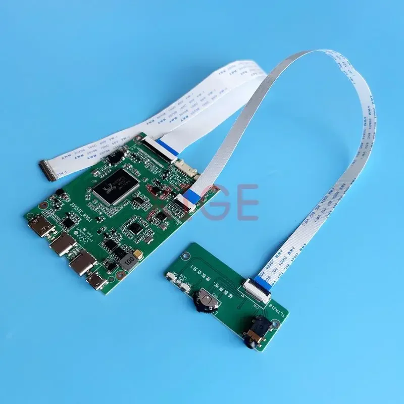 

For B156HTN03.4/5/6 G156HAN02.0 LCD Driver Controller Board 15.6" 1920x1080 Laptop Screen 30 Pin EDP HDMI-Mini 2 TYPEC Kit DIY