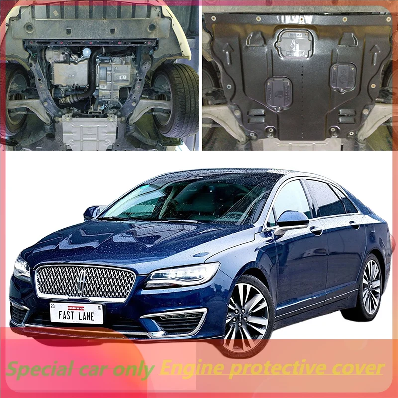 Higher Quality Black Under Engine Guard Mudguard Board Splash Shield Mud Fender Plate Panel For LINCOLN MKZ 2017-2021 2.0T