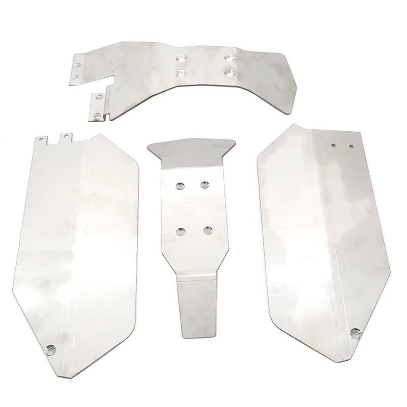 Metal Chassis Armor Protection Protector Skid Plate For Traxxas Slash 4X4 / 2WD 1/10 RC Car Upgrade Parts