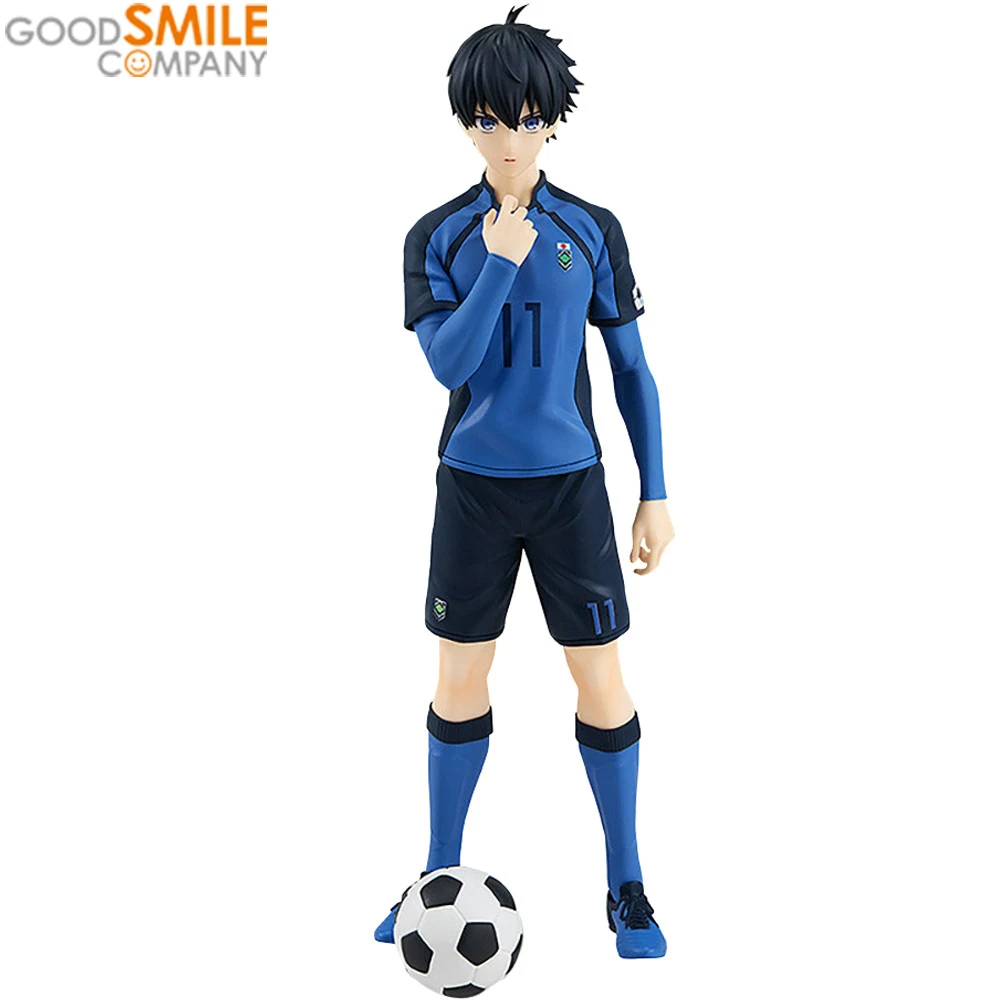 [In Stock] Original Good Smile Company Pop Up Parade Blue Lock Isagi Yoichi Action Figure Collectible Model