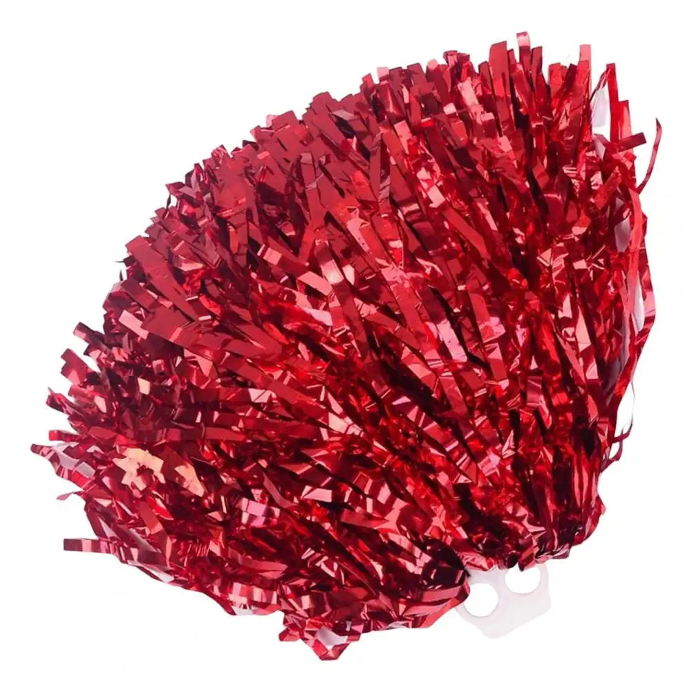 Pompon da ballo Compact Cheerleading Flower Ball Glitter Double Pass Cheerleader Hand Flower Ball Decoration rifornimento di carburante