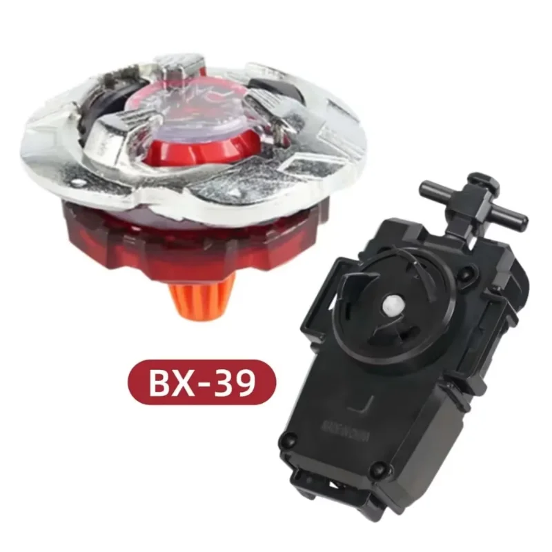 BX Series Metal Gyro with Launcher, Dual-function Rotating Toy, Arena Gift.