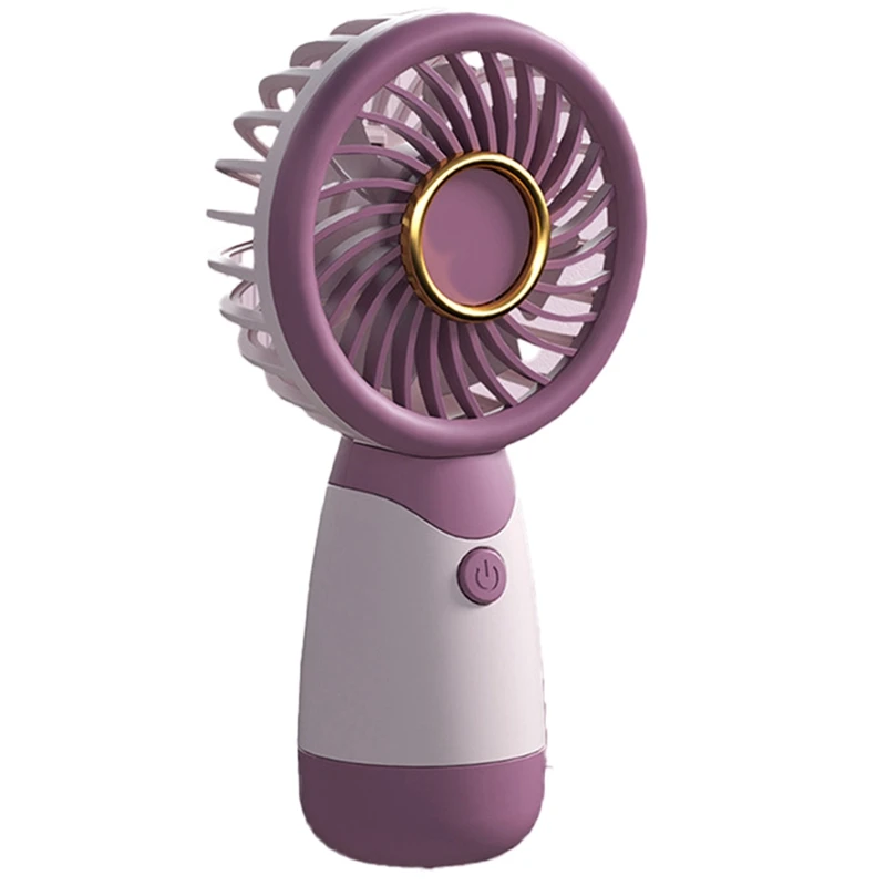 

Handheld Fan Border Small Fan Handheld Pocket Mini Fan Portable USB Rechargeable Fan Gift Silent