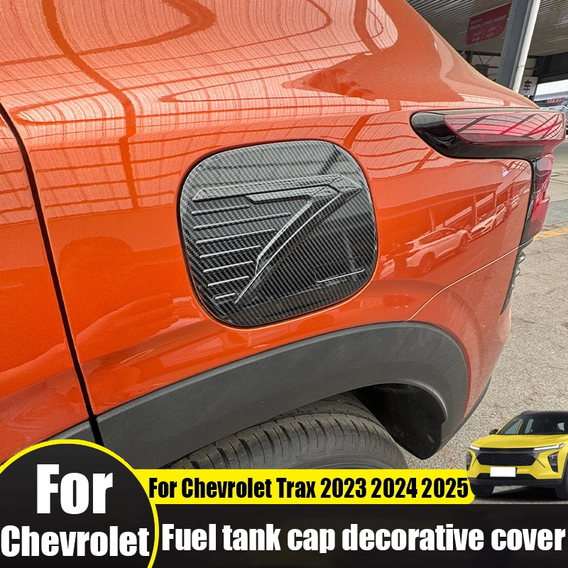 

For Chevrolet Trax 2023 2024 2025 ABS fuel tank cap decorative cover car exterior decoration accessories modification parts