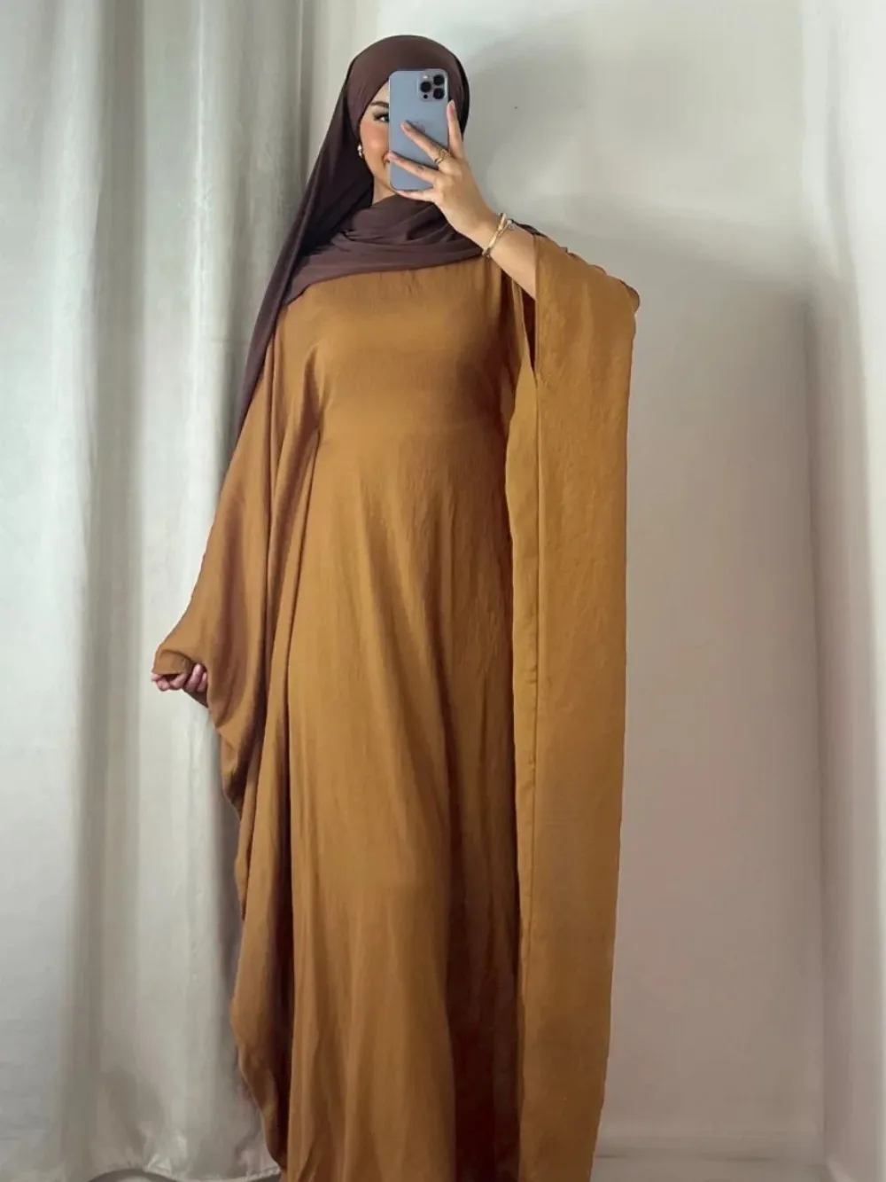 

Abayas for Women Party Dresses Saudi Arab Bat Sleeve Long Robe Jalabiya Eid Muslim Ramadan Kaftan Morocco Dubai Islam Vestidos
