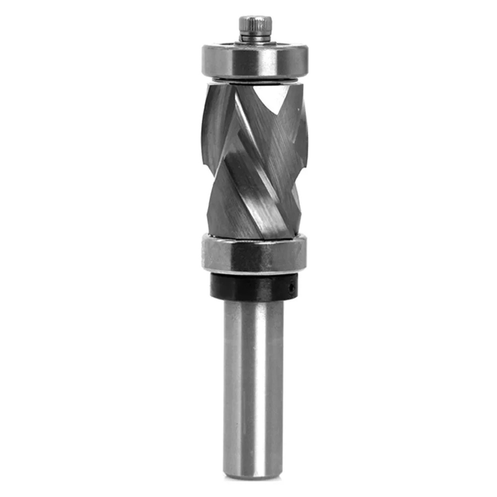 

Woodworking End Mill CNC Router Bit Solid Carbide Bearing Compression Flush Trim Double Helix Trimmer Outdoor Power Tools