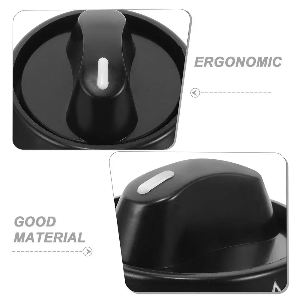 2Pcs Universal Gas Stove Knobs Plastic Replacement Knobs for Cooker Oven Electric Stove Hob Range Bbq Grill Burner Control