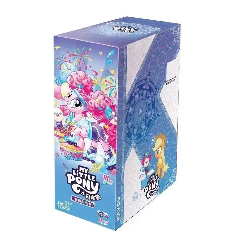 KAYOU Genuine My Little Pony Cards New Box Anime Figure Cute Friendship Forever Collection Flash Cards Children's Christmas