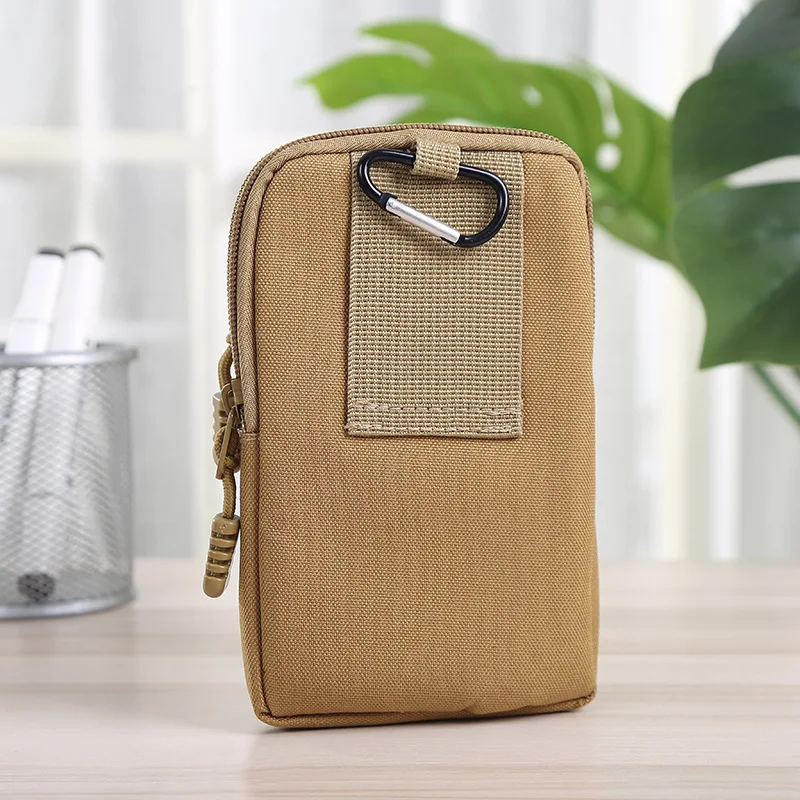 EDC Molle Bag Purse Single/double Layer Outdoor Waist Fanny Pack Men Phone Pouch Camping Hunting Tactical Waist Bag
