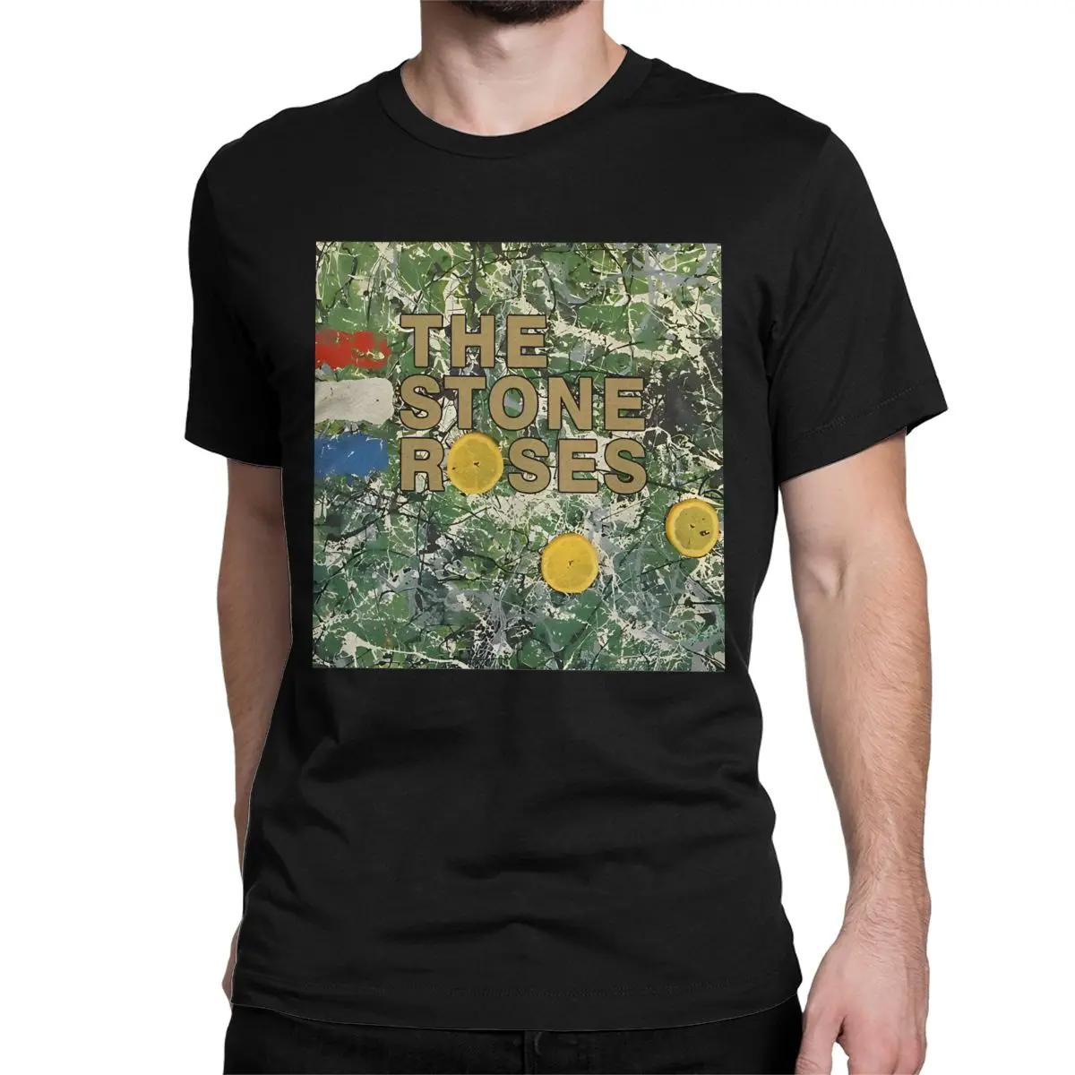 Funny The Stone Roses T-Shirts Men Women Round Neck 100% Cotton T Shirt Rock Band Music Short Sleeve Tees Unique Clothes