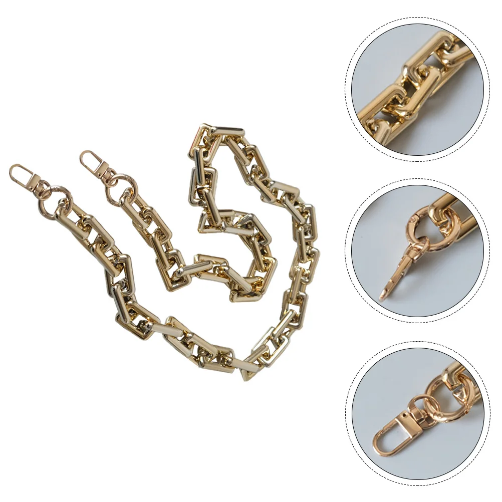 

1pc Crossbody Bag Chain Stylish Shiny Lightweight Replacement For Diy Clutches Handbags Shoulder Strap Handbag Accessories