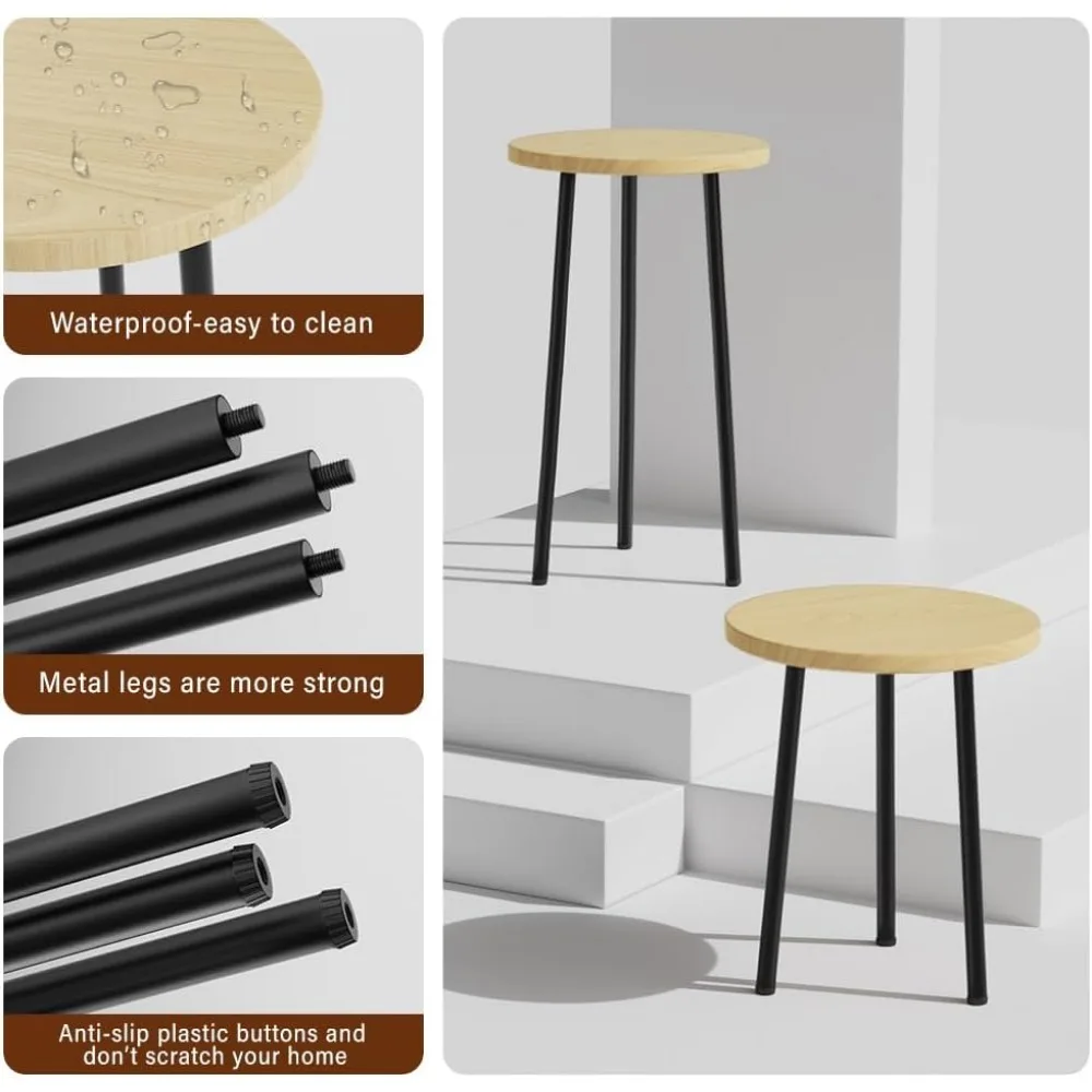 حامل نباتات خشبي حديث مكون من قطعتين: شاشة زاوية داخلية/خارجية قابلة للتعديل للنباتات والديكور #3