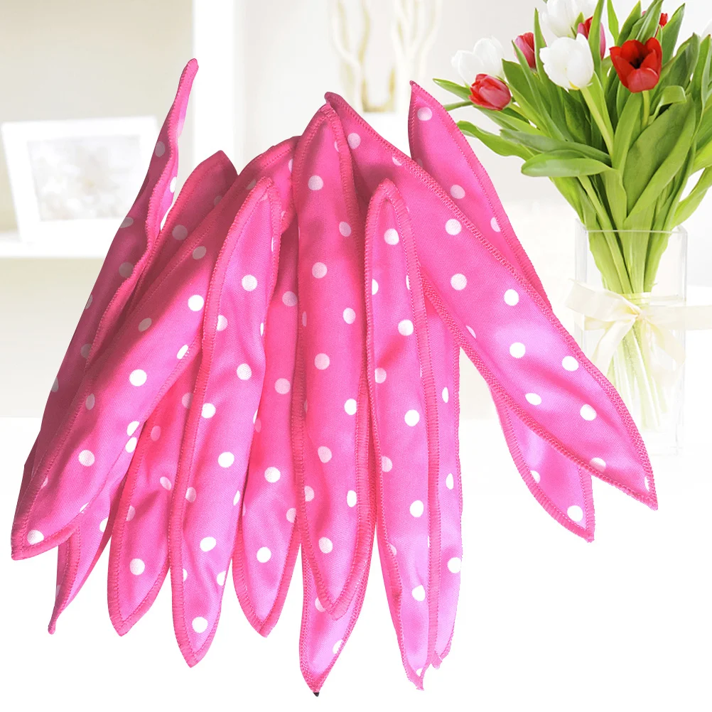 30Pcs Rabbit Ear Hair Curlers Ecofriendly DIY Wavy Curls Styling Tools Great for Mother Daughter Sleep Curling Tools