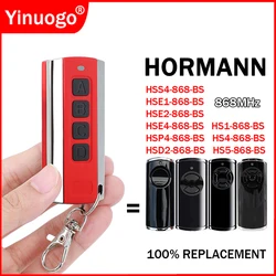 HORMANN BiSecur 868 BS 차고 문 원격 제어 복제기, 868MHz 게이트 오프너, HORMANN HSE1 2 4 HS1 4 5 HSS4 HSP4 HSD2, 868.3mhz