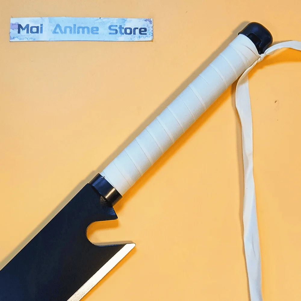 40 pouces Kurosaki Ichigo Katana eau de javel Anime épée Cosplay accessoire Ninja couteau réel japonais Katana Original samouraï sabre jouet cadeau