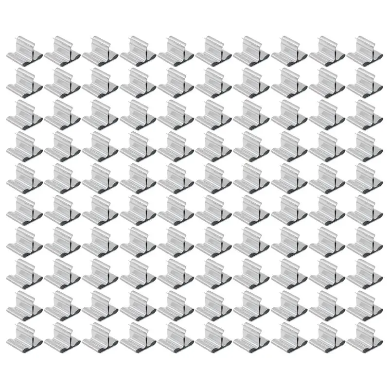 A92P 100 PCS Metal Wick Sustainer,Wick Holder For Wood Wick Candle