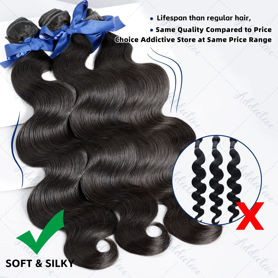 30 32 Inch Body Wave 3 4 Bundles Brazilian Hair Water Wavy Weave Human Hair Bundles Extensions Tissage For Women