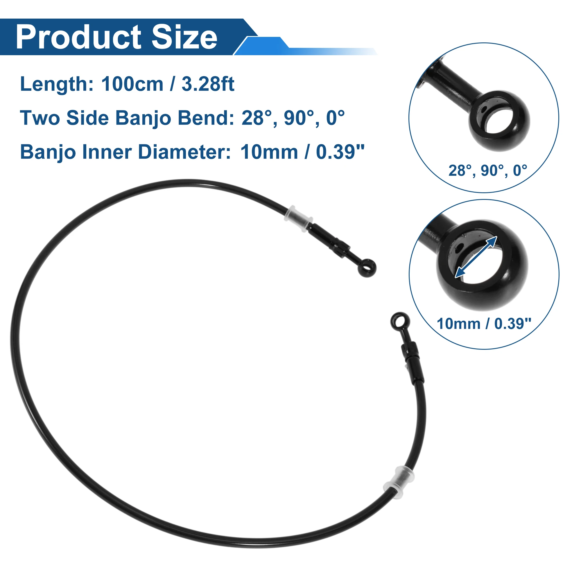 Motoforti 100cm Motorcycle Bra - Braided Line review and price