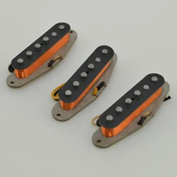 Single-coil Pickups custom '57/'62 Formvar SSS Hand-engraved ST style Pickups Reverse-engineered for ST Guitar Electric Guitar