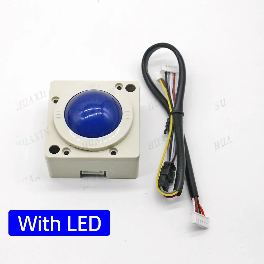 

LED Round Trackball Mouse USB Connector PCB for Jamma Arcade Game,3 Sided Cocktail Cabinet, Pandora Saga 3516 Box Vertical Games