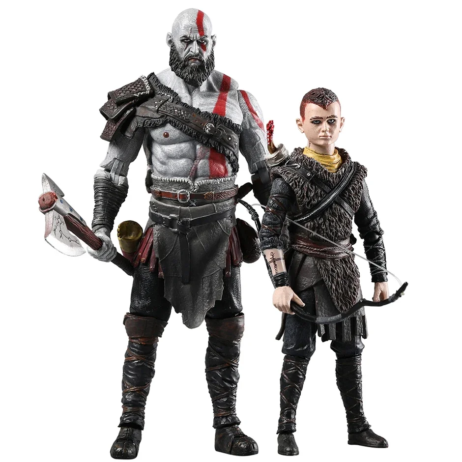 God of War Кратос Атреус Фигурка ПВХ игрушки Коллекция Модель Куклы