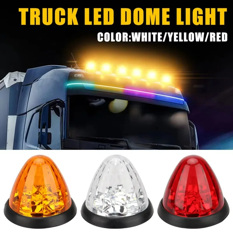 

1pcs Warning Parking Lights Rear Truck Taillights 12V 24V Car Side Marker Lights Gap Side Marker Signals Rear Turn Signal Lights