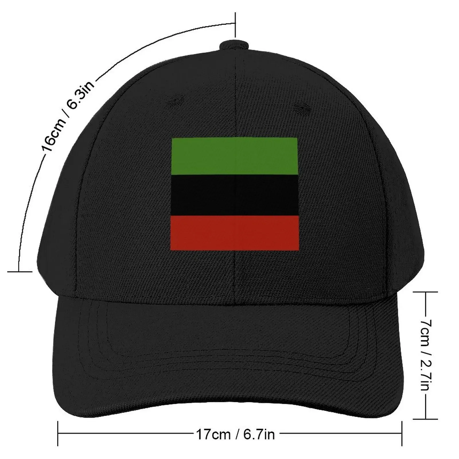 African American Flag Baseball Cap Hat Baseball Cap Trucker Cap Golf Hat Caps Women Men's