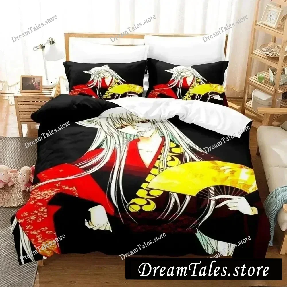 

Home Textile Cartoons Kamisama Kiss Tomoe Cover Duvet Cover Pillow Case Boy Girl Polyester Bedding Set King Queen Twin Size