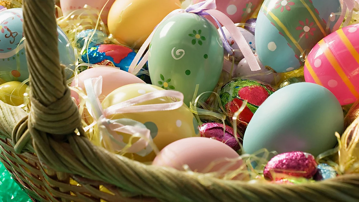 Easter Photographic Eggs Flowers Pattern Spring Backgrounds Wood Boards Basket Studio Banner Backdrops Decoration Supplies Props