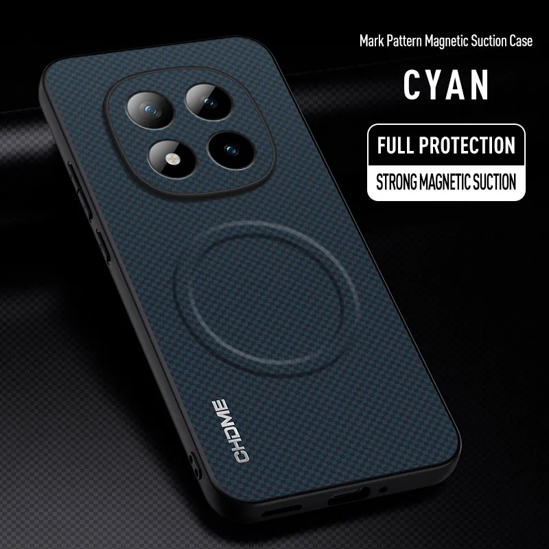 For Redmi Note 15Pro Case Luxury Car Magnetic Holder Phone C