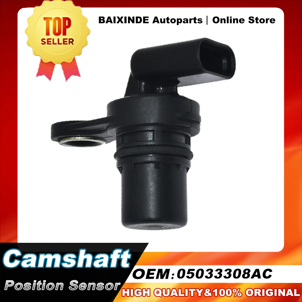 1PCS OEM 05033308AC 05033308AB 5033308AB Camshaft Position Sensor For CHRYSLER DODGE JEEP Car Parts Auto Accessories