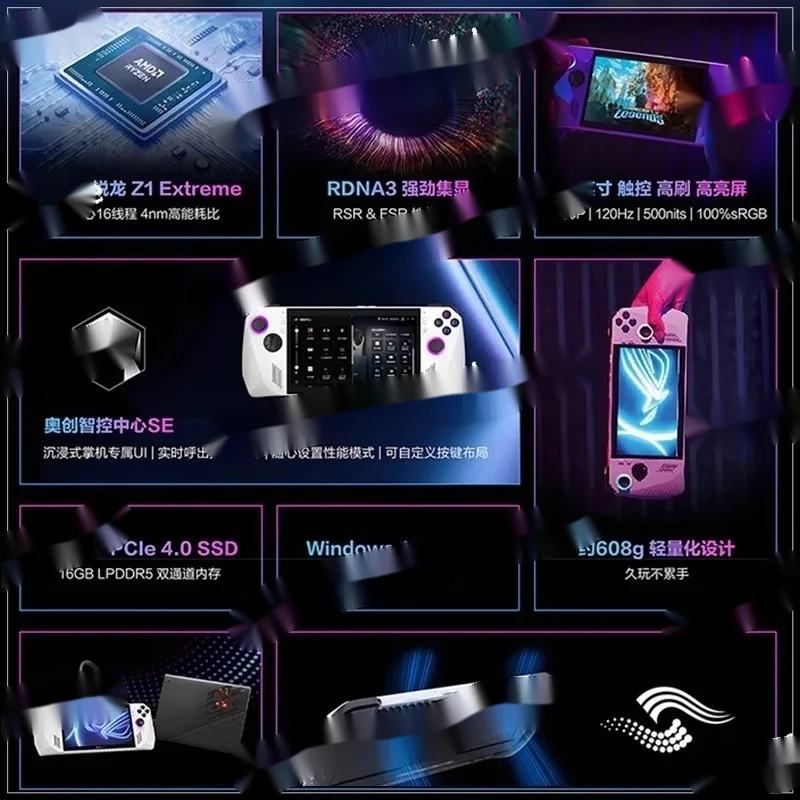 وحدة تحكم ألعاب محمولة باليد من ROG X ALLY من الجيل الثاني Windows11 #2