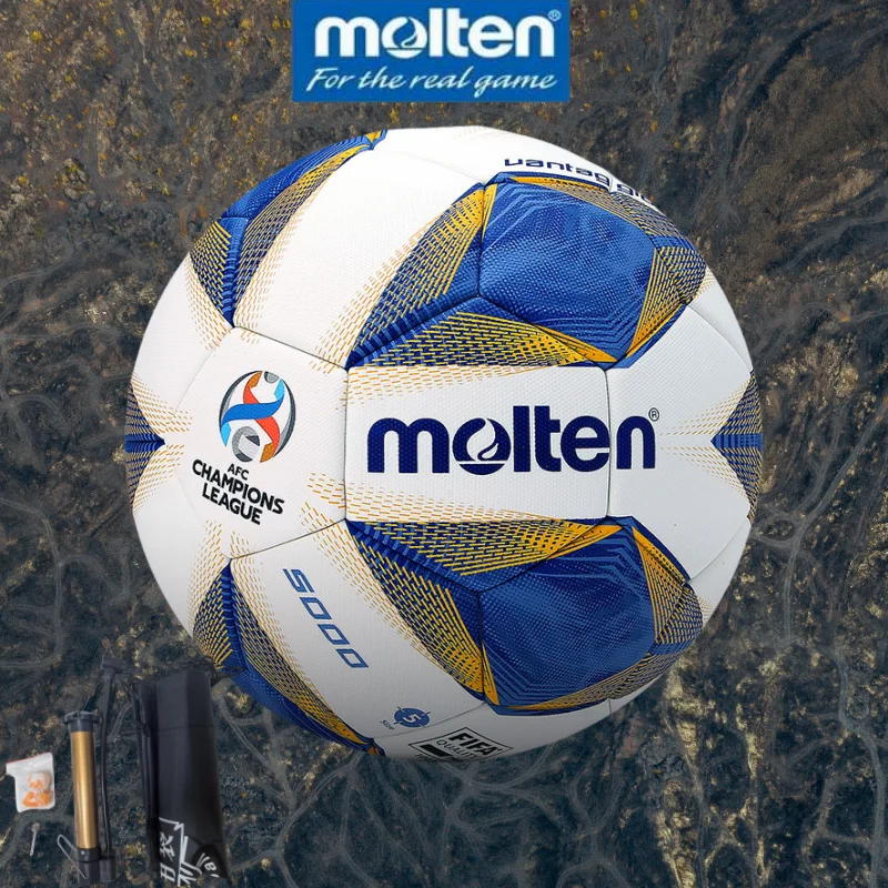 Molten F5A5000 Size 5 football Official game hot Bonding for Adults Futsal Soccer ball champions League professional soccer goal